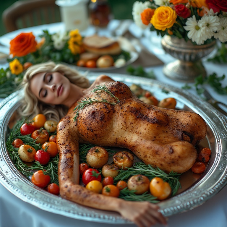 Garden wedding wom served Blonde 0 94