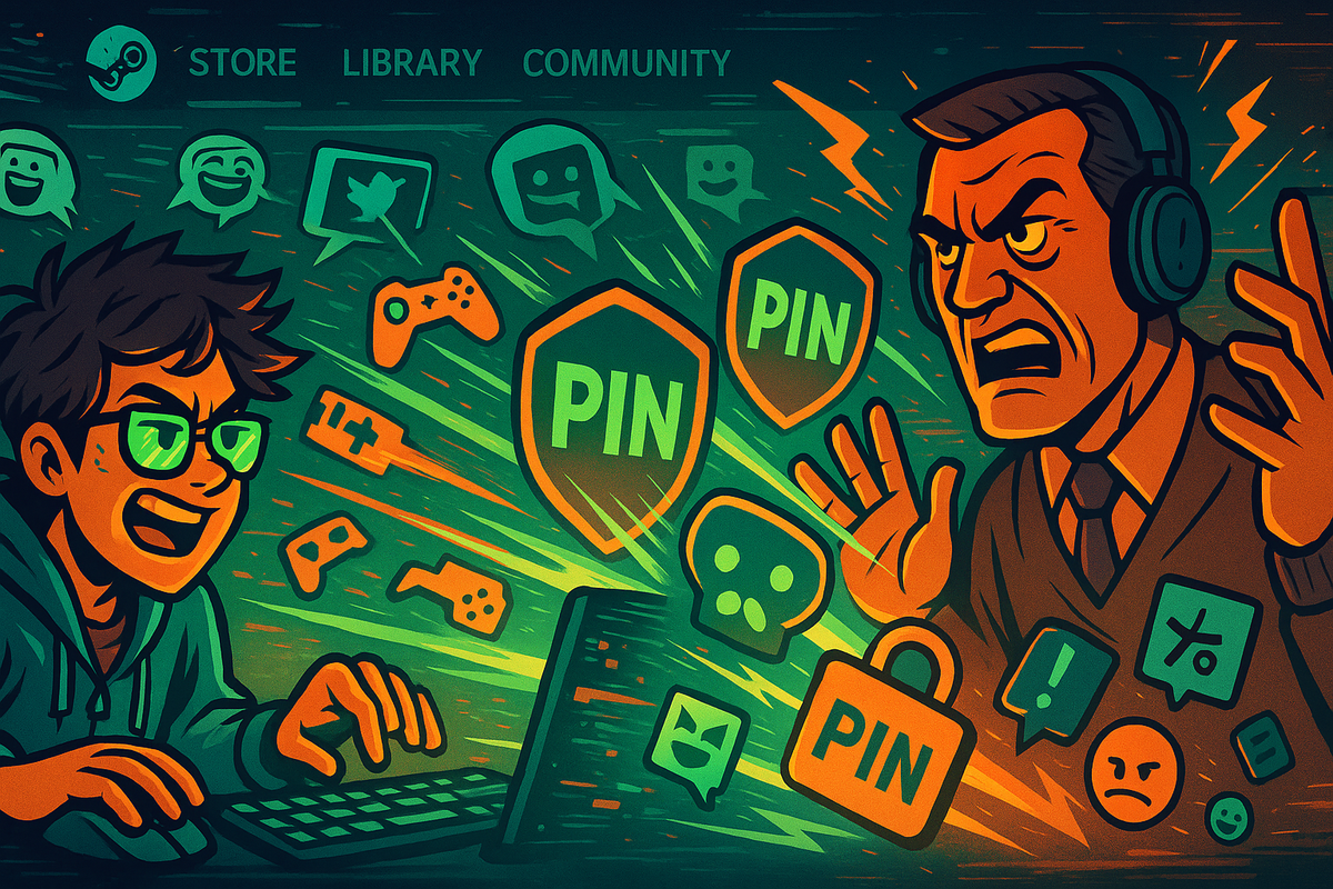 Internauta vs. Pai Gamer: A Fuga Épica dos Controles do Steam que Virou uma Guerra de Memes e Truques Nerds – Quem Ganha no Final?