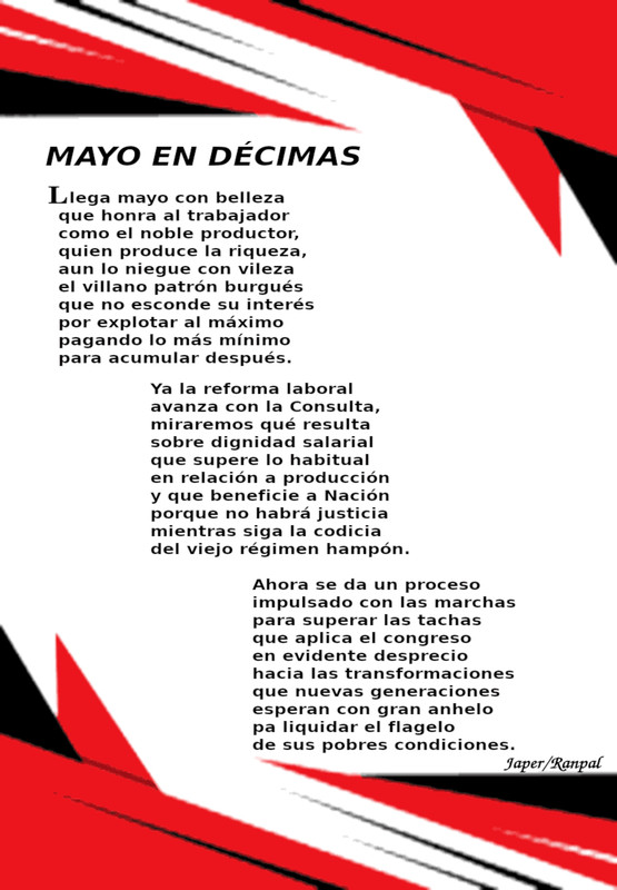 DÉCIMAS DE MAYOLIS