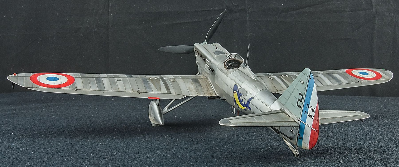 Maquette Avion Dora Wings DW32005F - Dewoitine D.510 GC I/1 1940 - Édition Limitée - NEUF