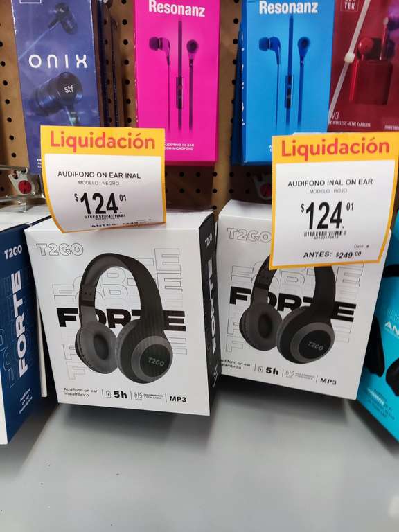 Audífonos T2Go Forte en Walmart Cuernavaca 
