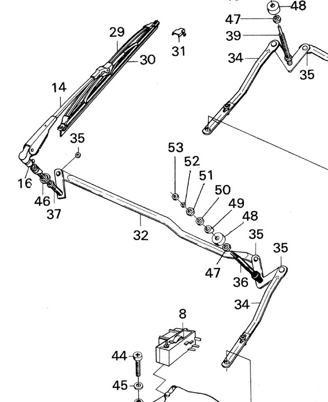 ruitenwisserrubbertjes plaatsing