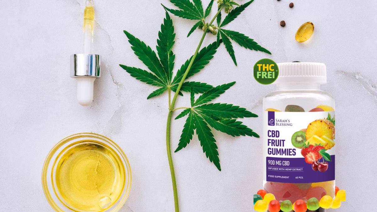 Sarah's Blessing CBD Fruit Gummies