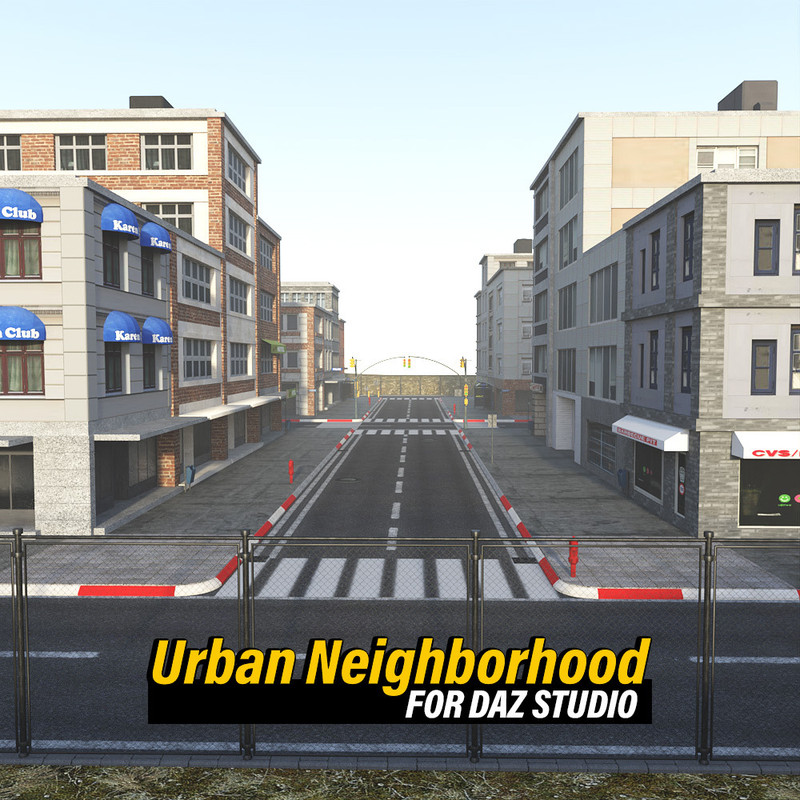 Urban Neighborhood for DS Iray Urban Neighborhood for DS Iray