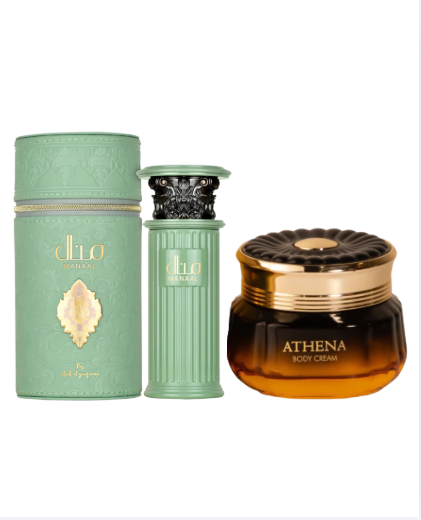 COMBO ARD AL ZAAFARAN MANAAL 100ML + MAISON ALHAMBRA BODY CREAM ATHENA 110G - imagem 1