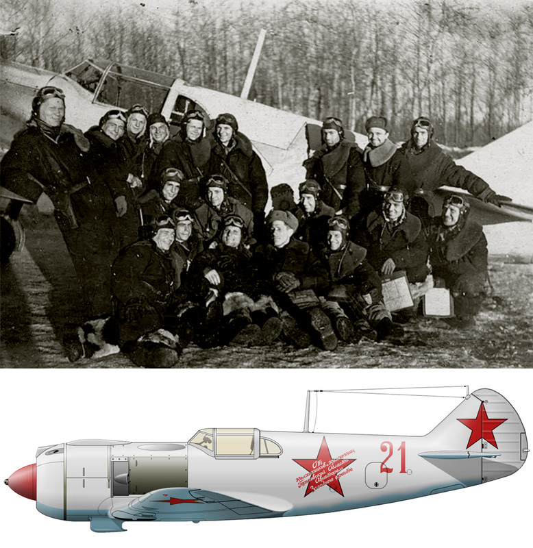 Lavochkin-La-5-523IAP-Red-21-collective-farmers-of-the-Gorky-region-Belorussian-Front-1944-0A