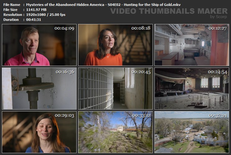 Mysteries of the Abandoned Hidden America - S04E02 - Hunting for the Ship of Gold.mkv