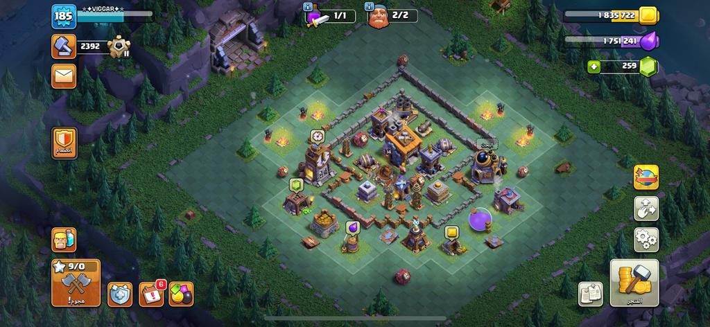 متجر كلاش - حسابات مستويات عالية