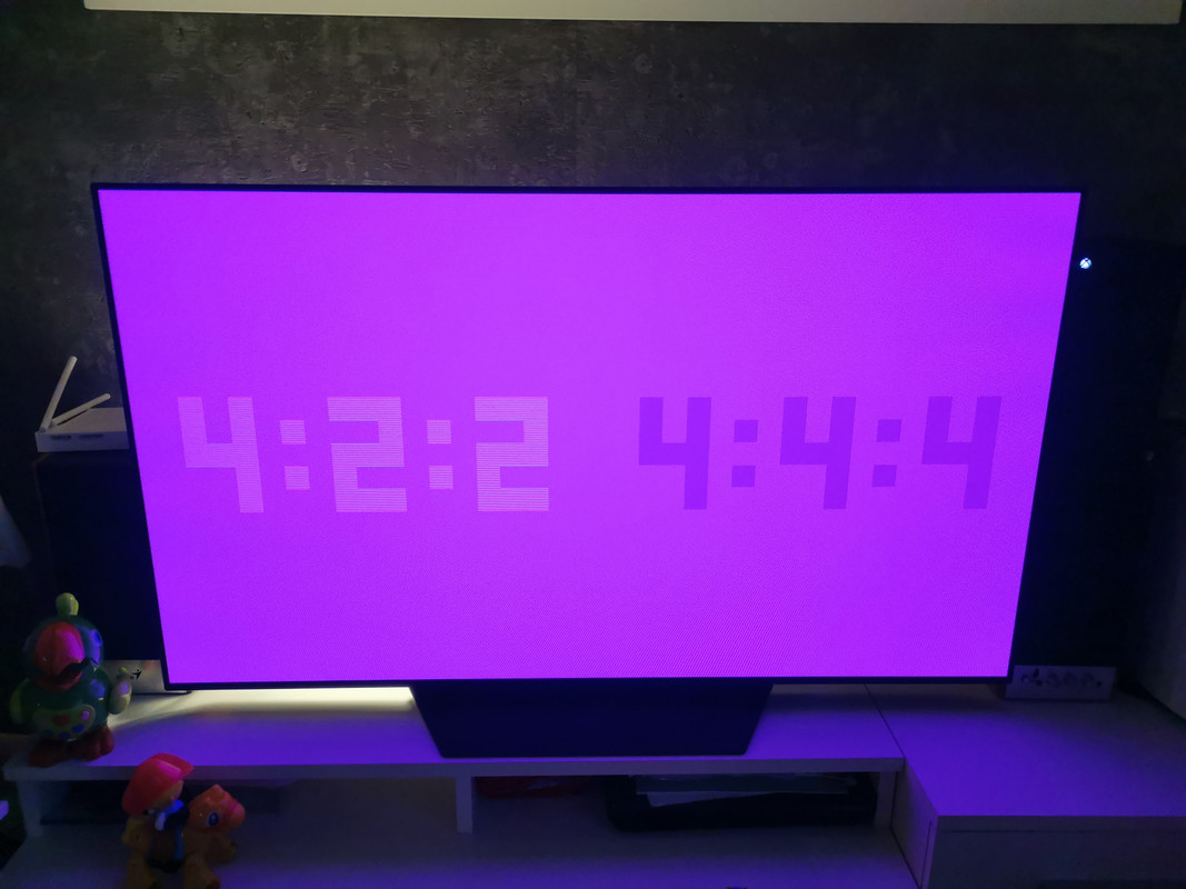XBOX HDR Game Calibration screen capped to YCC 420 10bit ? r/OLED