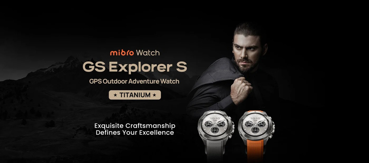 Mibro GS Explorer S-Ti Standard Hero Banner