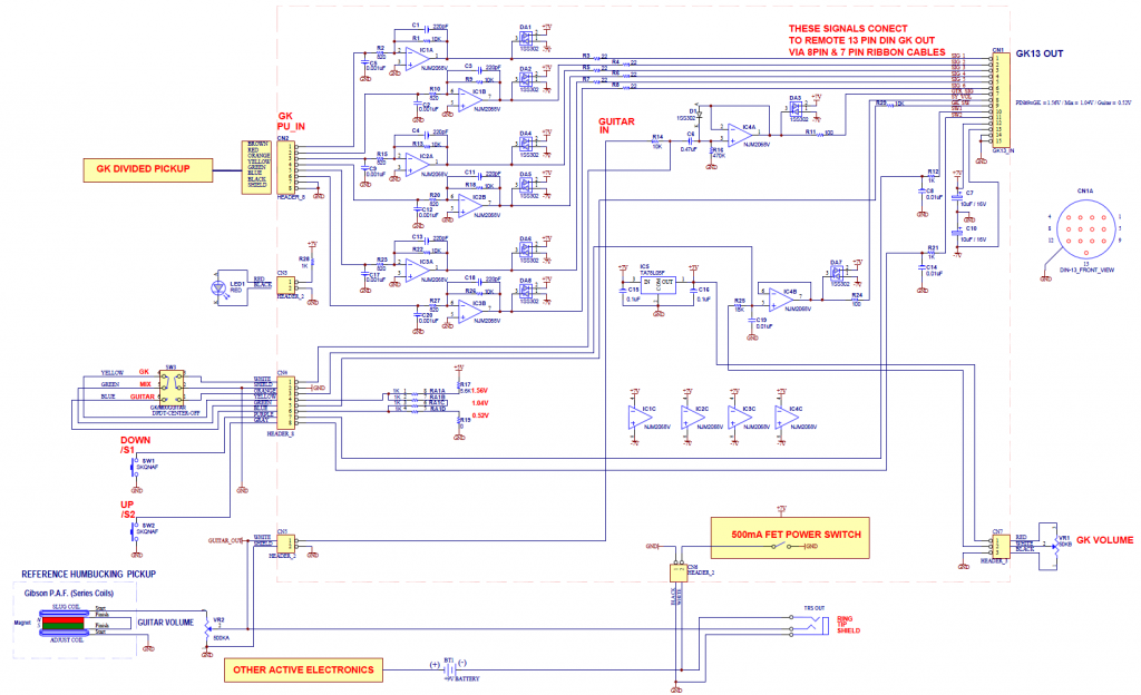 ROLAND Internal GKKITGT3 Installation questions