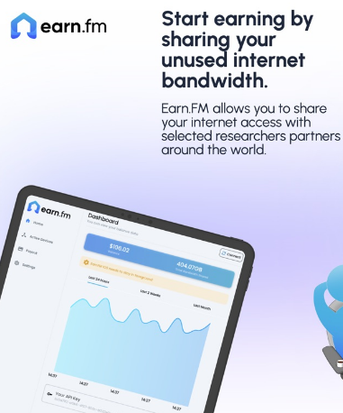 Earn.FM Banner