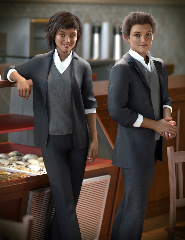 dForce Dapper Fluid Outfit for Genesis 8 and 8.1 dForce Dapper Fluid Outfit for Genesis 8 and 8.1