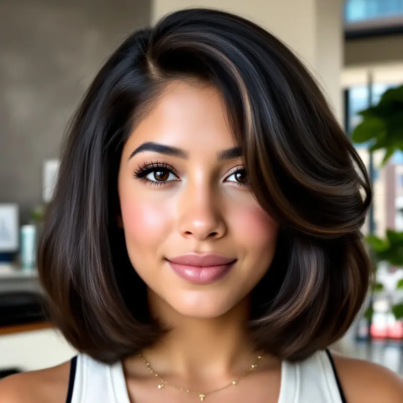 Ageless Waves of Sophisticated Allure - short hair old money