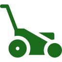 Lawn mower logo