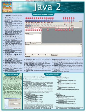 Java 2 (Quick Study Computer), 2010 Edition