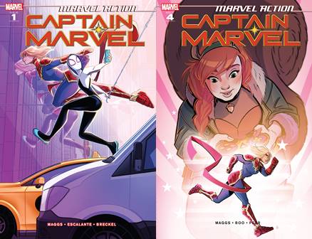 Marvel Action Captain Marvel #1-5 (2021) Complete