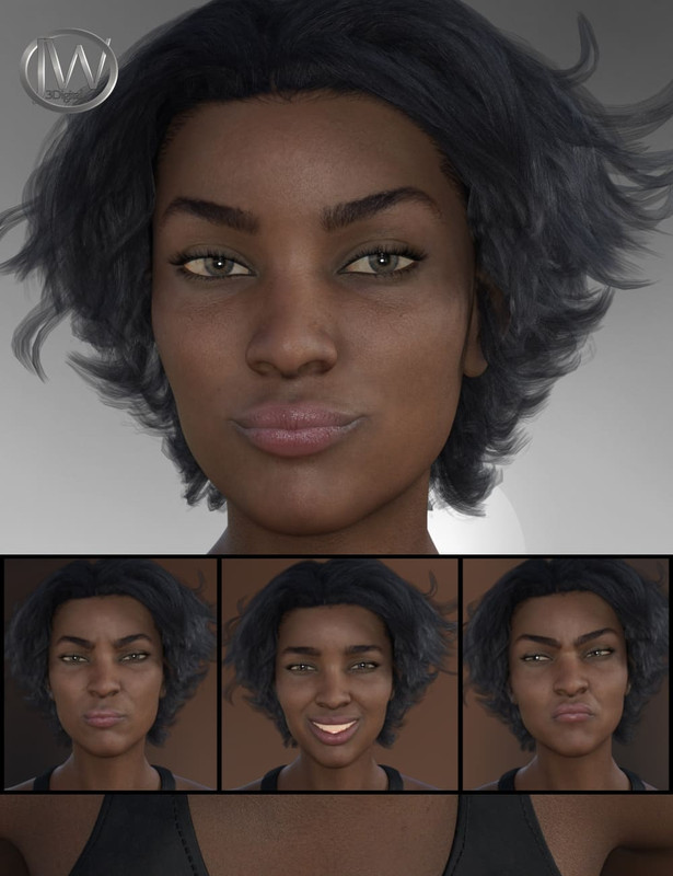 Strong Woman – Expressions for Monique 8