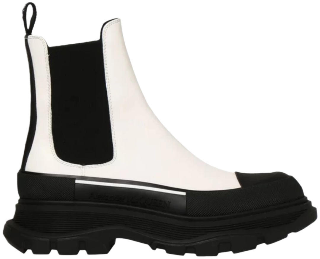 Alexander McQueen Boot (White/Black)