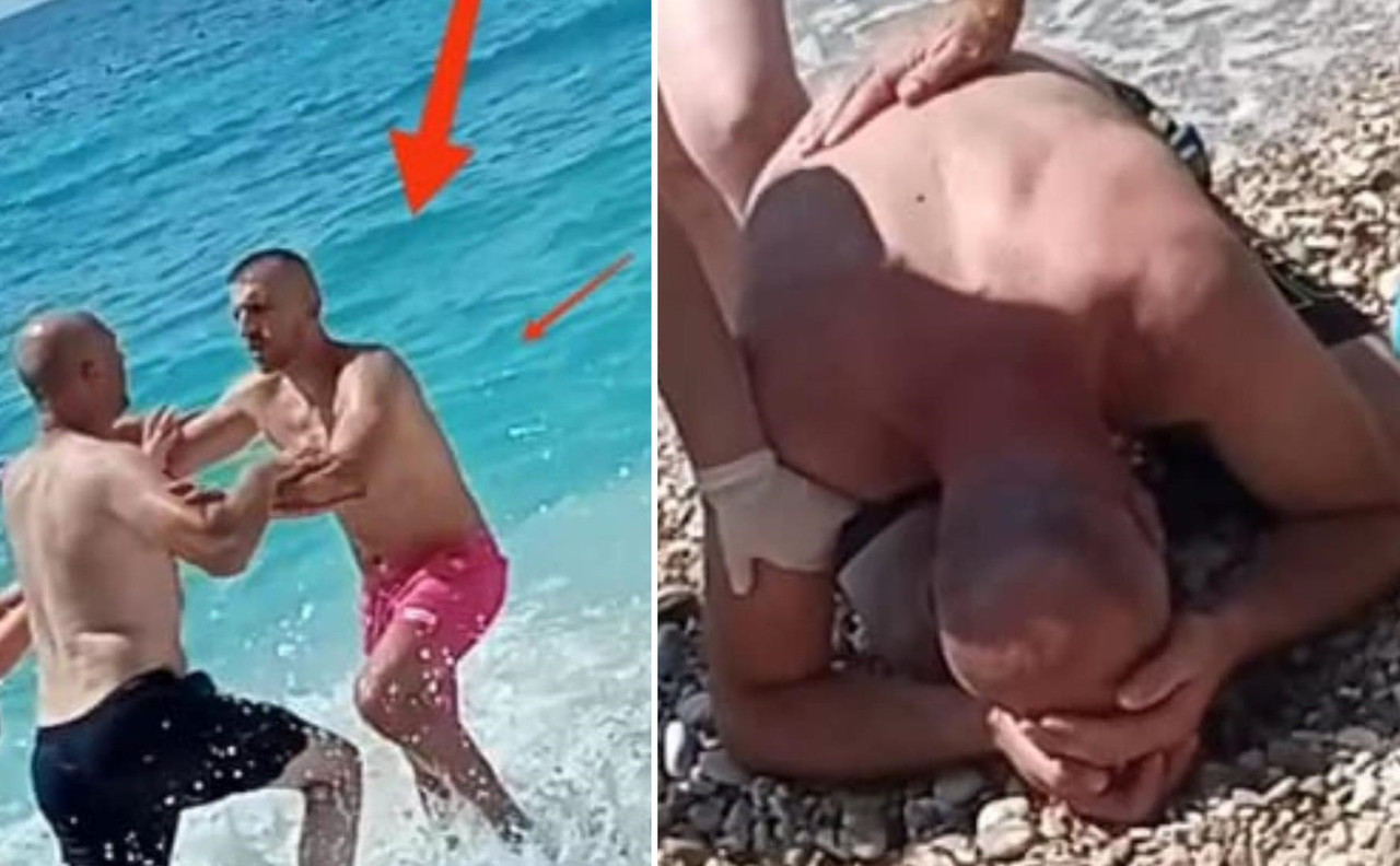 Padre angustiado pelea con policía que arrolló a su hija de 7 años con una lancha