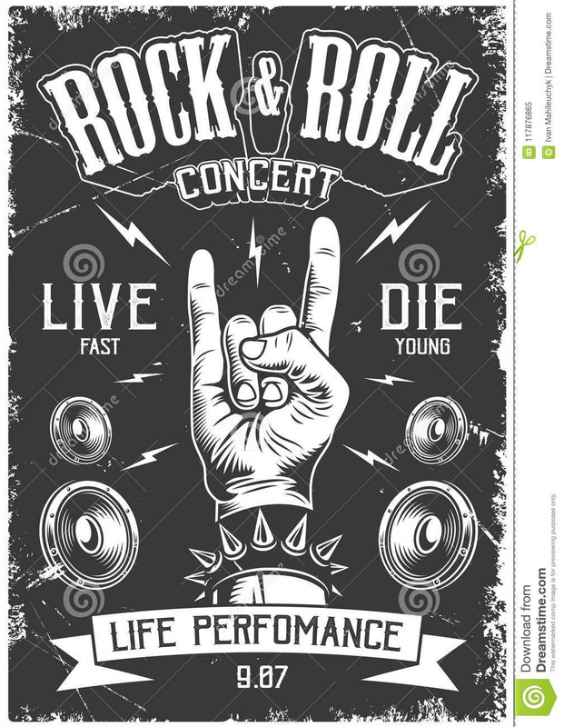 плакат-рок-н-ролл-117876865