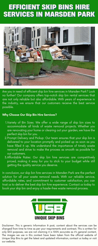 Efficient Skip Bins Hire Services in Marsden Park
