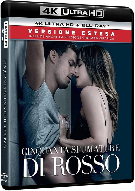 Cinquanta Sfumature Di Rosso (2018) 2in1 Full Blu Ray UHD 4K DTS HD MA