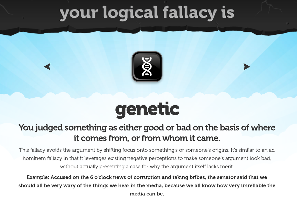 genetic fallacy