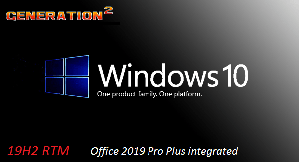 Windows 10 Pro 19H2 v1909 Build 18363.752 x64 incl Office 2019 Pro Plus (x64) March 2020