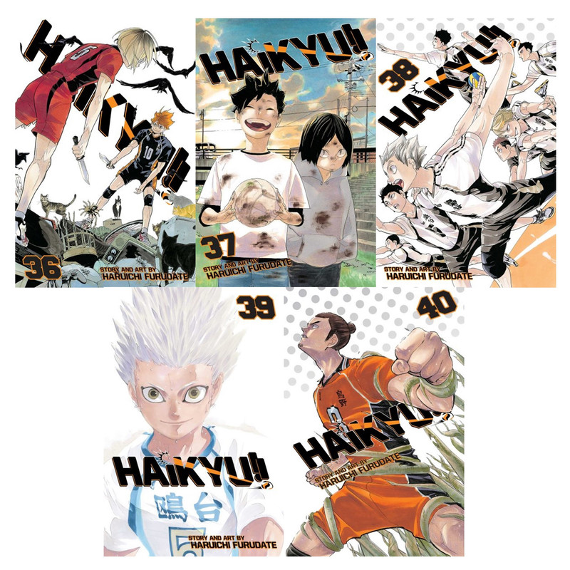 MANGA Haikyu 36-40 TP