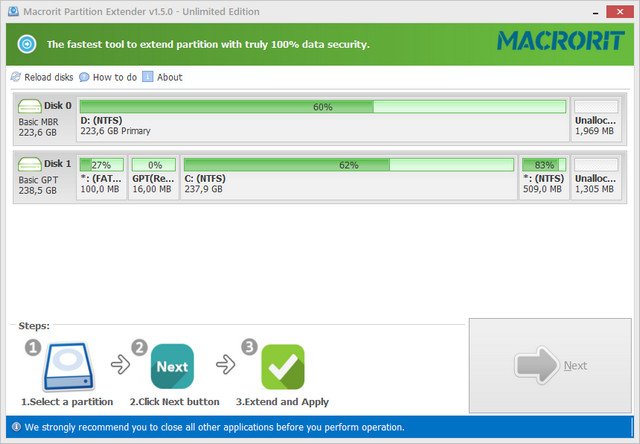 Macrorit Partition Extender 1.6.9 1609858010-2021-01-05-173956