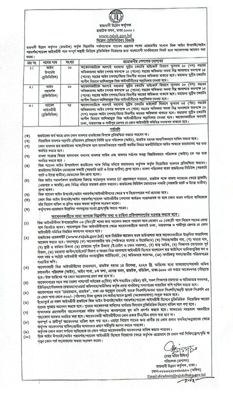 RAJUK-Job-Circular-2023-PDF