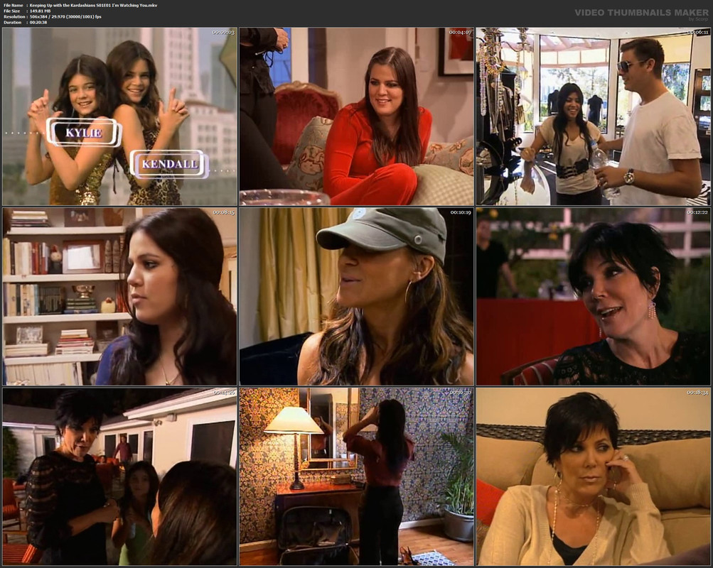 Keeping Up with the Kardashians S01E01 I'm Watching You.mkv