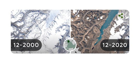 Doodle de Google muestra los efectos del cambio climático en el Día de la Tierra