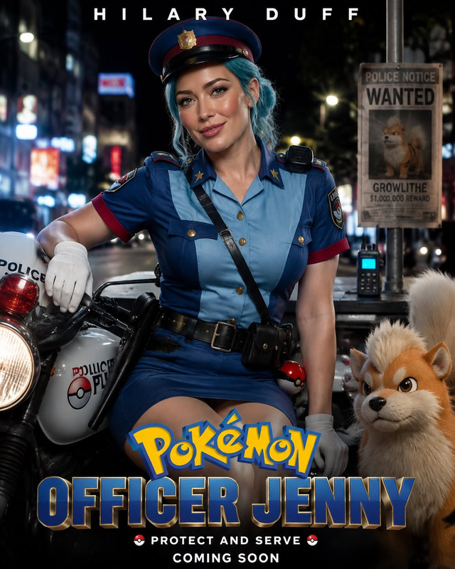 Hilary Duff Officer Jenny
