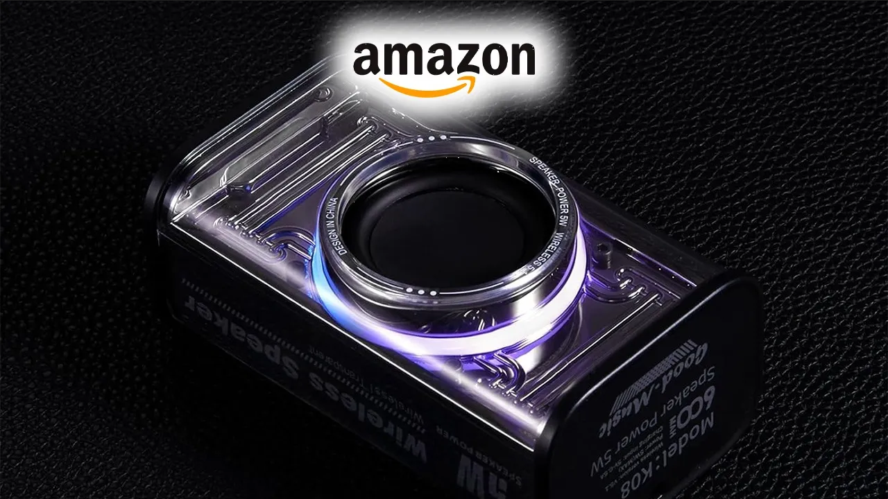 Oferta imperdible en Amazon México de la bocina portátil marca Honglong