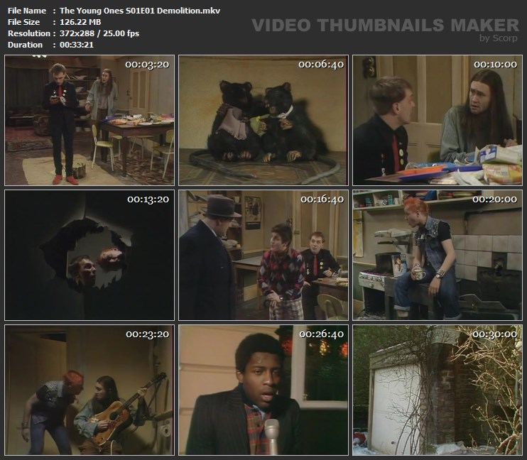 The Young Ones S01E01 Demolition.mkv