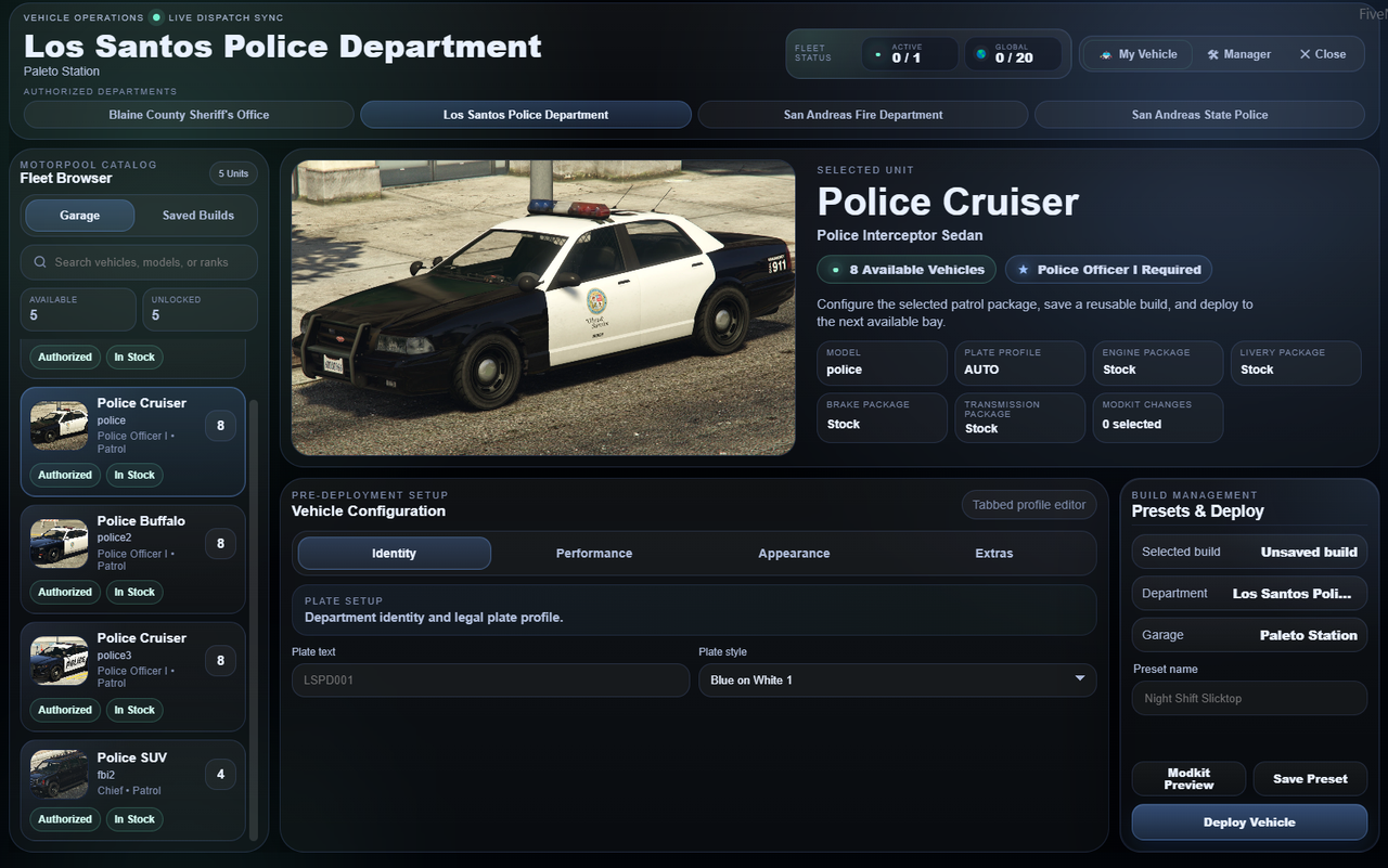 SimplePoliceGaragev2 gallery image