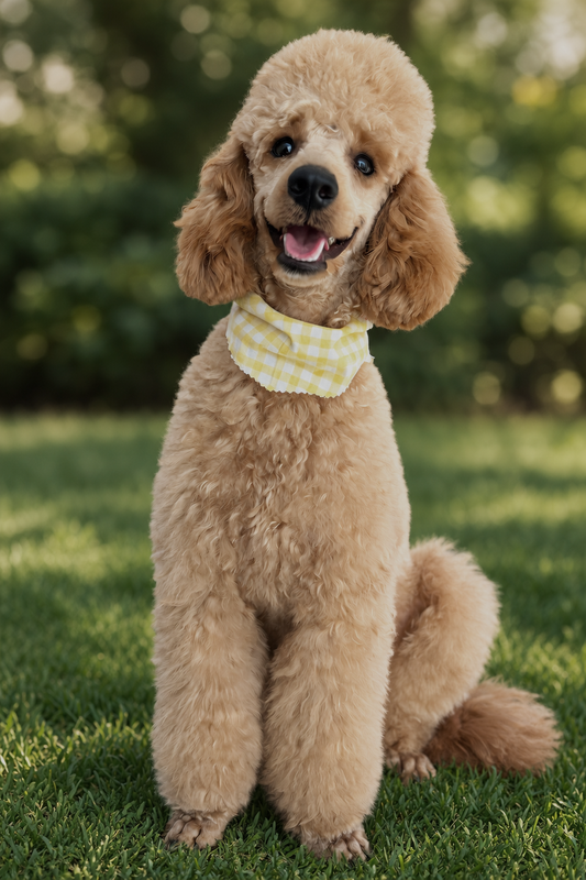 Finn, the therapy dog in training