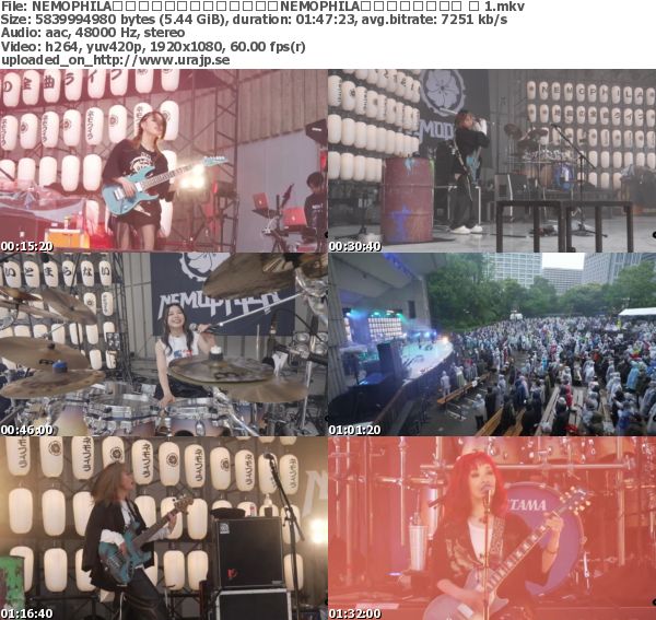 [TV-Variety] NEMOPHILA『やめられないとまらない、NEMOPHILA地獄の全曲ライブ 』2025.05.06