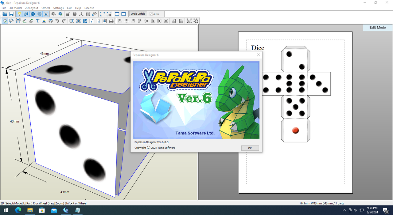 Working with Pepakura Designer 6.0.3 full