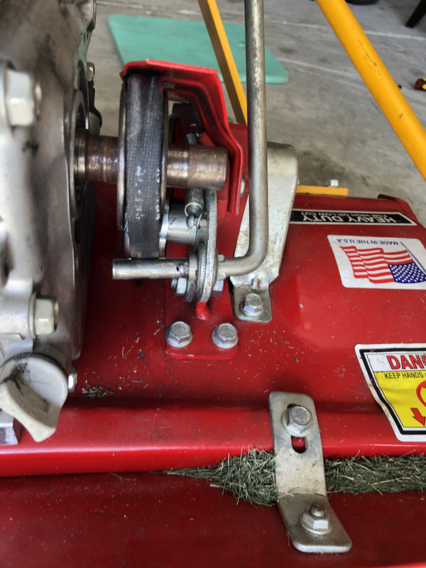 How to change the belt on your McLane Reel Mower #shorts