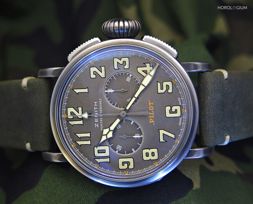 ZENITH : Heritage Pilot Ton-Up – HOROLOGIUM