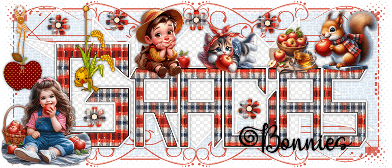 Gracias Delicious Apples bonnies