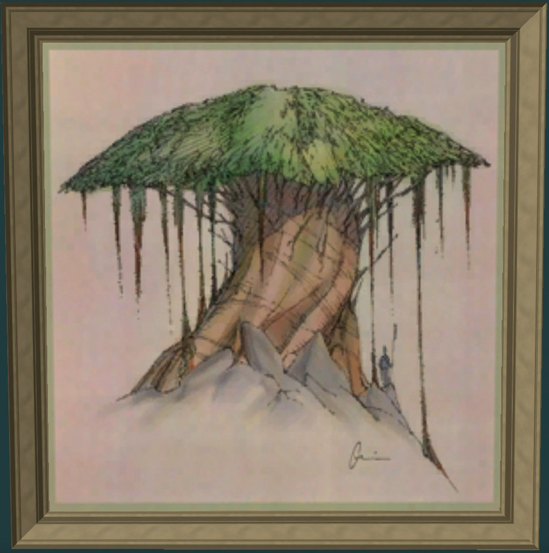 Painting of a Ronka Plant