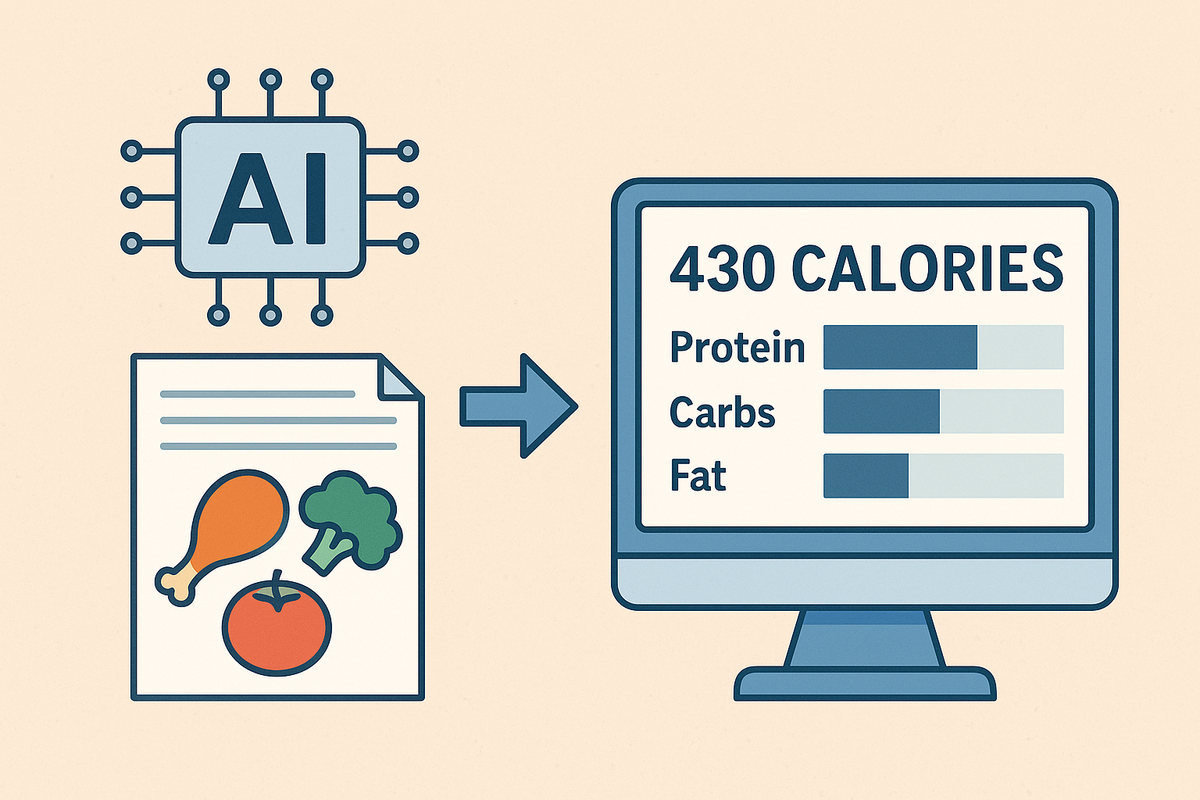 How AI Understands Food: Behind the Scenes of Smart Calorie Estimation