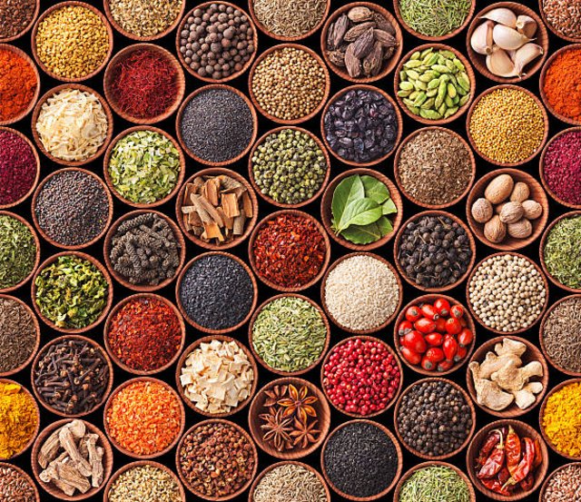 dried rose buds