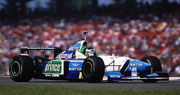 Benetton-Renault-B196 (1996 Jean Alesi КК3 КЧ4)