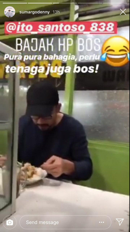 Unggahan Instatsory Denny Sumargo