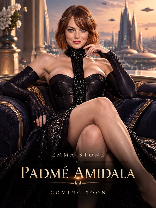 Emma Stone Padme Amidala